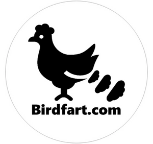 Birdfart Sticker 2" Round